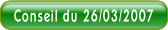 Conseil du 26/03/2007.