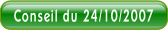 Conseil du 24/10/2007.